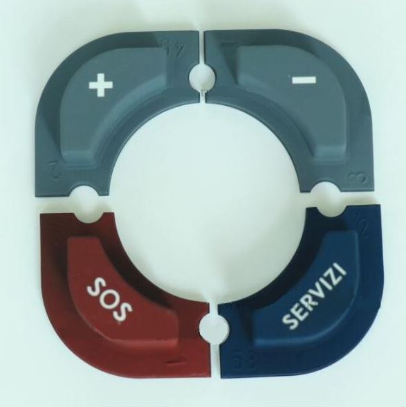 30 Shore A Flexible Conductive Rubber Keypad For Remote Controller 2