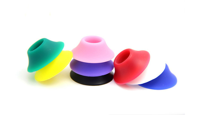 Silicone pads in various colors