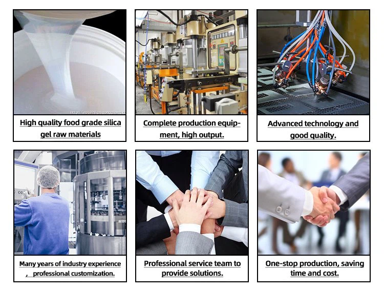 Silicone rubber factory scale and process