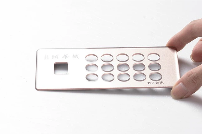 Custom control panel