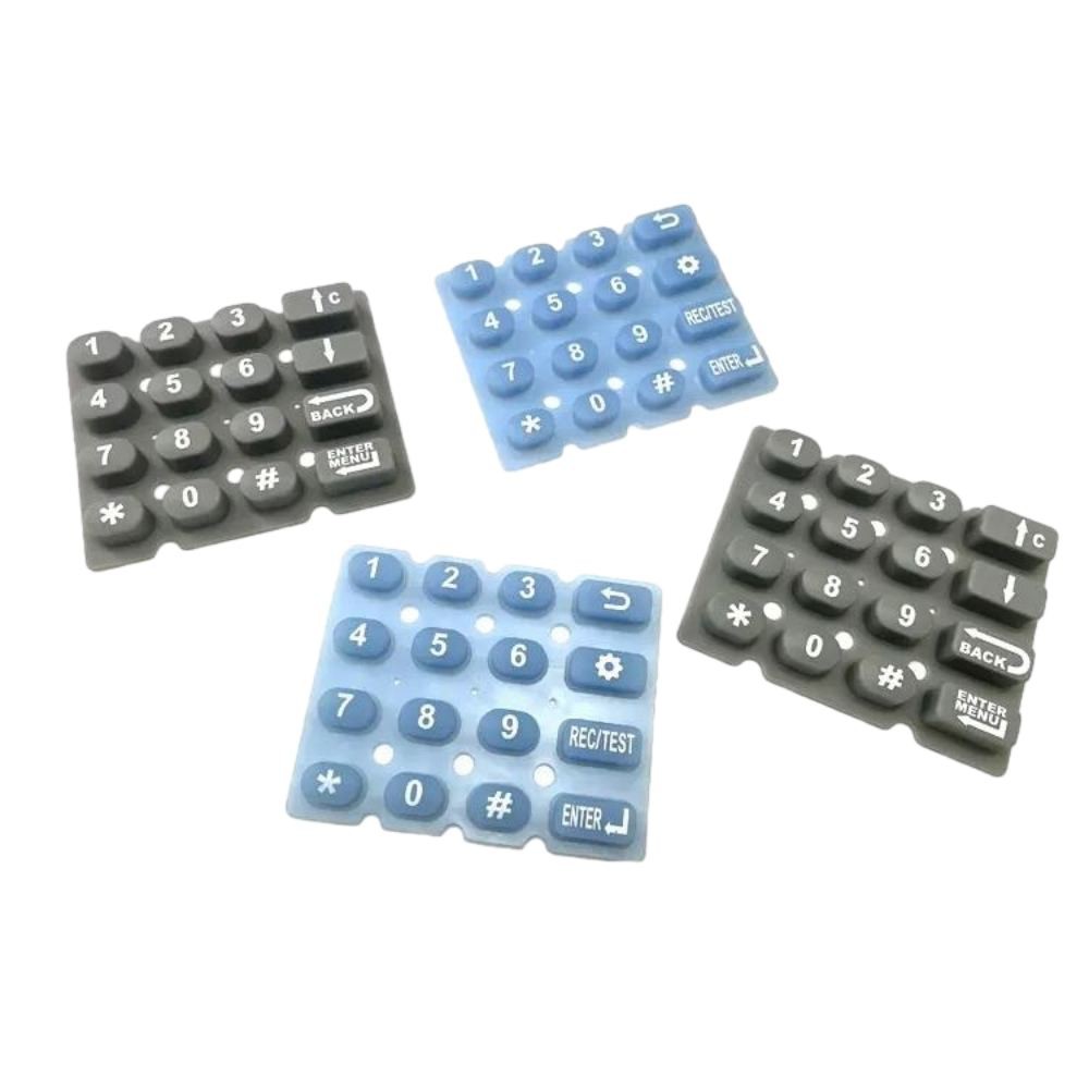 Customized silicone rubber buttons Customized silicone rubber buttons