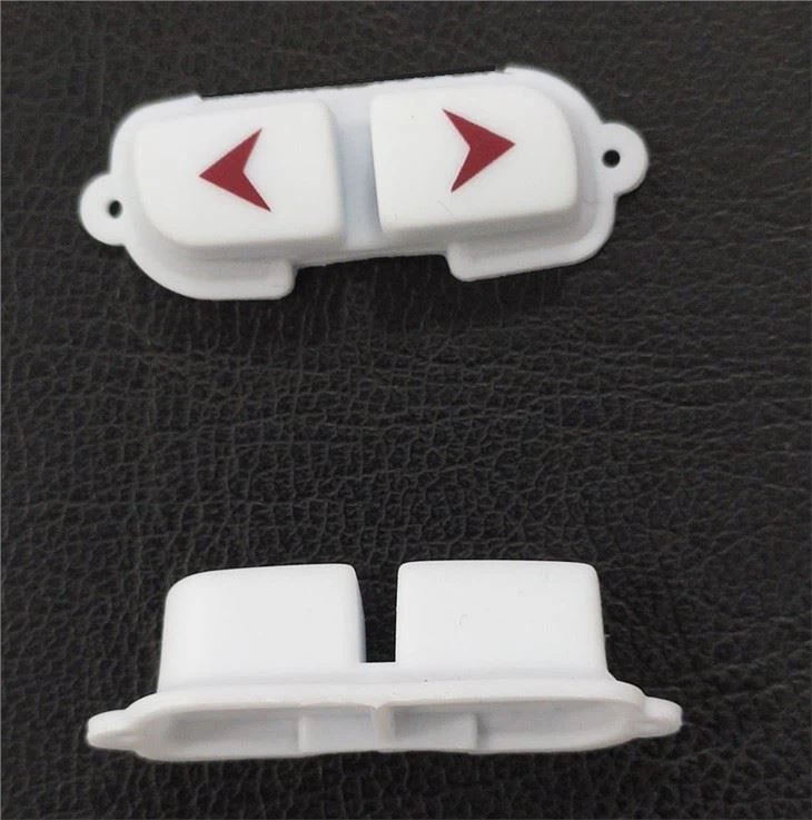 Silicone button for home glucose meter