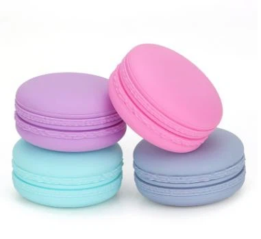 Silicone beauty powder box