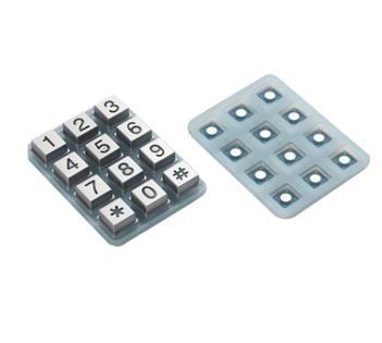 Customized Silicone Rubber Waterproof And Low Temperature Resistant Keyboard Keys