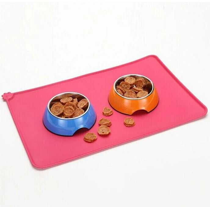 Silicone square pet mat