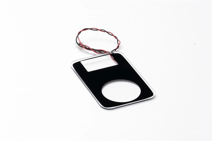 Custom Glass Panel With Wiring